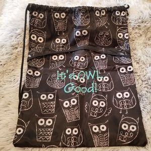 Thirty-One Gifts It's OWL Good Cinch Sac Backpack
